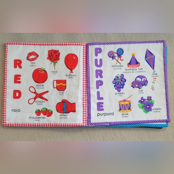 Baby books Colorful Kids Learning Book - Picture 3 of 8